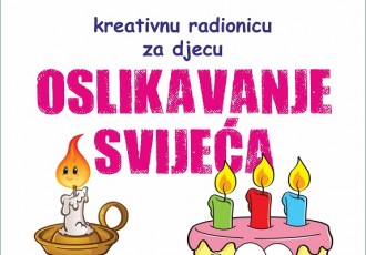 Večeras u gospićkoj knjižnici radionica o oslikavanju svijeća