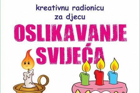 Večeras u gospićkoj knjižnici radionica o oslikavanju svijeća