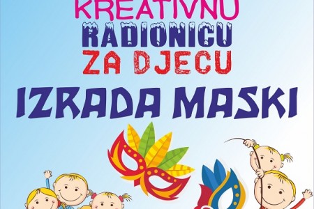 Večeras u gospićkoj knjižnici kreativna radionica o izradi maski