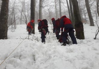 Uspješna zimska vježba gospićkih gorskih spašavatelja