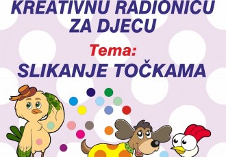 U gospićkoj knjižnici radionica “slikanje točkama”