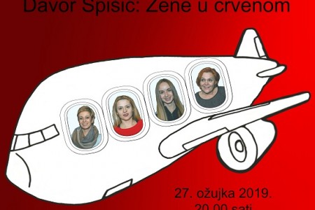 Večeras ne propustite premijeru predstave Amaterskog kazališta Gospić “Žene u crvenom”!