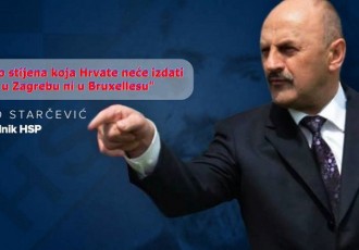 Karlo Starčević na listi za Europski parlament:”stojimo kao stijena i nećemo nigdje pokleknuti, ni u Zagrebu, ni u Bruxellesu ni drugdje”!