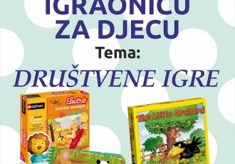 Klinci, dođite danas u 18 sati u gospićku knjižnicu na društvene igre