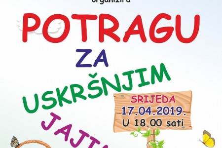 Danas u Samostalnoj narodnoj knjižnici u Gospiću potraga za uskrsnim jajima