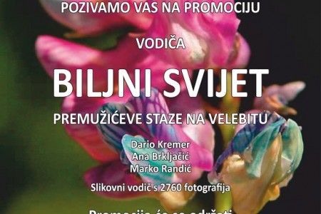 U srijedu u Gospiću predstavljanje knjige o biljnom svijetu Premužićeve staze