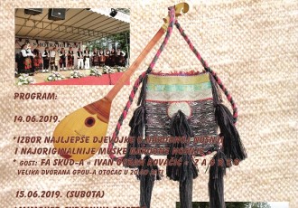 Od 12.do 15.lipnja u Otočcu se održava jubilarna 20.smotra folklora pod pokroviteljstvom predsjednice Grabar Kitarović. Nastupit će Miroslav Škoro