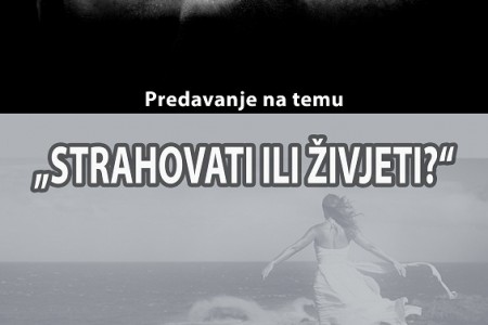 Večeras u KIC-u predavanje o strahu