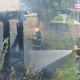 Izgorjela “kućica” iza kina Korzo