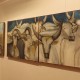 Šišmiši, boškarini, bizoni i pejzaži Marice Vrkljan Bazjak krase galeriju Muzeja Like Gospić