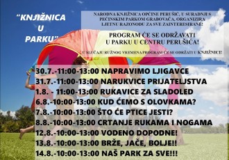 Besplatne ljetne kreativne radionice za djecu u Perušiću