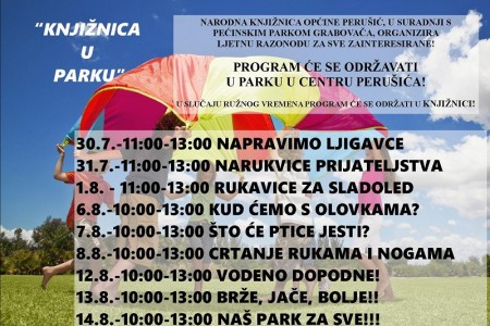 Besplatne ljetne kreativne radionice za djecu u Perušiću