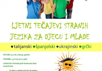 Besplatni tečaj stranih jezika u Grabovači