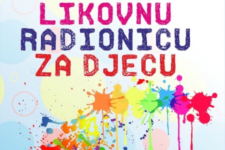 Danas u gospićkoj knjižnici,  točno u podne, likovna  radionica za djecu