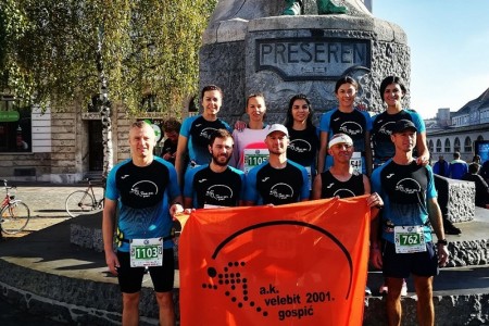 Odlični nastupi gospićkih atletičara na maratonu u Ljubljani