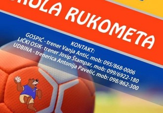 Upiši se u Školu rukometa RK Gospić