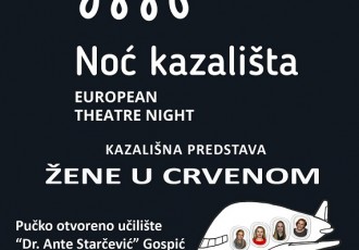 U Europskoj noći kazališta u Gospiću “Žene u crvenom” Amaterskog kazališta Gospić