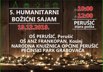 Humanitarni Božićni sajam u Perušiću