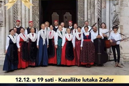 HKUD Široka Kula  nastupa na koncertu Gradu Za dar u Zadru