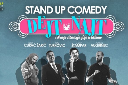 Ne propustite: stand up comedy “Dejt najt”  u KIC-u Gospić