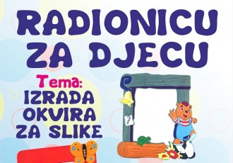 Večeras u knjižnici u Gospiću dječja radionica izrade okvira za slike