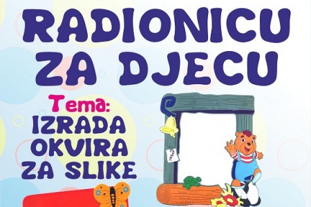 Večeras u knjižnici u Gospiću dječja radionica izrade okvira za slike