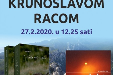 Krunoslav Rac u četvrtak u Samostalnoj narodnoj knjižnici Gospić