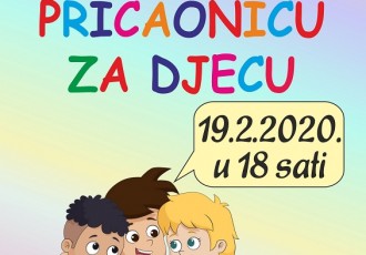 Večeras u 18 sati “Pričaonica za djecu” u gospićkoj knjižnici