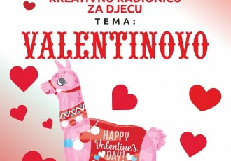 Večeras u gospićkoj knjižnici radionica za djecu “Valentinovo”!