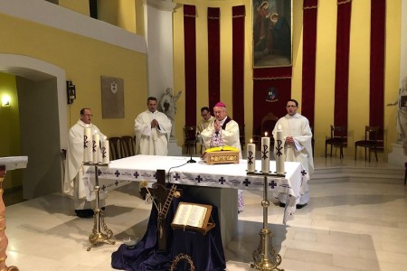 Biskup Križić na Blagovijest predvodio misu u katedrali