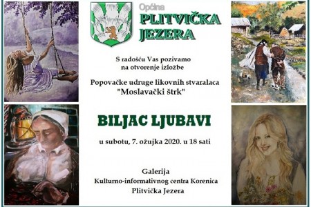 U Korenici sutra otvorenje izložbe “Biljac ljubavi”