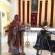 Biskup Zdenko Križić predvodio je misno slavlje na Cvjetnicu , misa prenošena putem facebooka