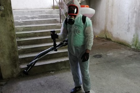 U ponedjeljak preventivna dezinfekcija višestambenih zgrada