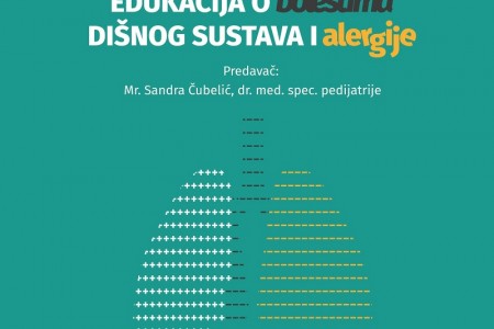 Večeras u KIC-u Gospić edukacija o alergijama i bolesti dišnog sustava