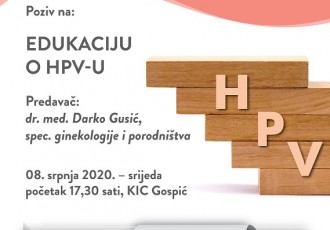 Danas u KIC-u edukacija o HPV-u