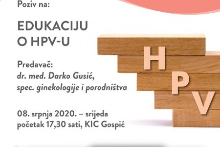 Danas u KIC-u edukacija o HPV-u