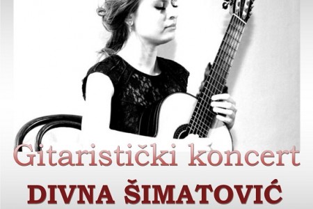 U sklopu Klasike u Pučkom 2.rujna u Gospiću dođite na Gitaristički koncert Divne Šimatović