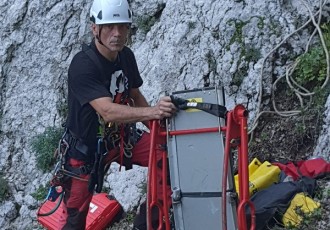 BRAVO za gospićke gorske spašavatelje: spašena penjačica s Bačića kuka