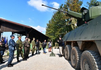 U sklopu vježbe Spremnost održana prezentacija BOV Patrija CRO 30L