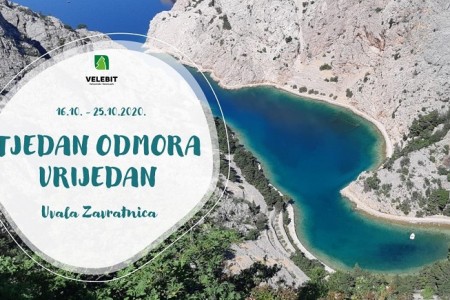 Park prirode Velebit u akciji „Tjedan odmora vrijedan“ daje 50% popusta na ulaz u uvalu Zavratnica