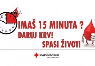 ODAZOVITE SE: u utorak i srijedu u Gospiću akcija dobrovoljnog darivanja krvi