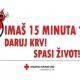 ODAZOVITE SE: u utorak i srijedu u Gospiću akcija dobrovoljnog darivanja krvi