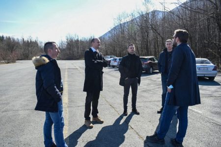 Čelnici Mladeži HDZ-a posjetili županijske stranačke kolege i općinu Plitvička Jezera