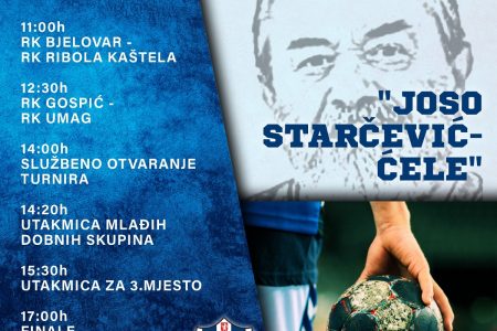 LIJEPO: RK Gospić organizira Memorijalni turnir “Joso Starčević – Ćele”