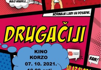 Večeras u 18 sati u kinu Korzo pogledajte predstavu za tinejdžere  “Drugačiji”