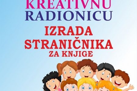 U gospićkoj knjižnici radionica o izradi straničnika za knjige