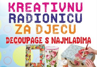 U knjižnici u Gospiću u srijedu će se održati kreativna radionica “decoupage s najmlađima”