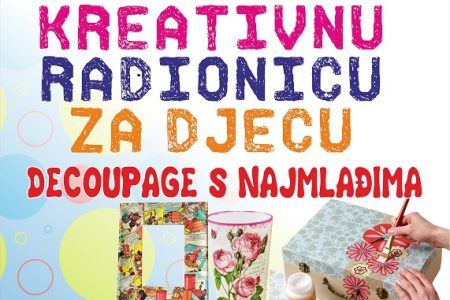 U knjižnici u Gospiću u srijedu će se održati kreativna radionica “decoupage s najmlađima”