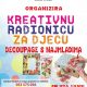 U knjižnici u Gospiću u srijedu će se održati kreativna radionica “decoupage s najmlađima”