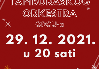 U srijedu nepropustite tradicionalni novogodišnji koncert Tamburaškog orkestra Gackog pučkog otvorenog učilišta